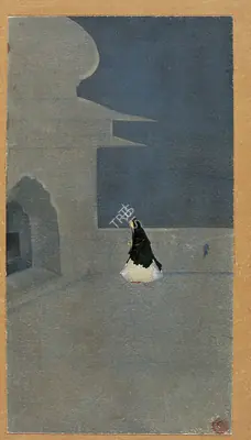 Abanindranath Tagore (Artist), To Her Lord's Apartment, 1915, Painting