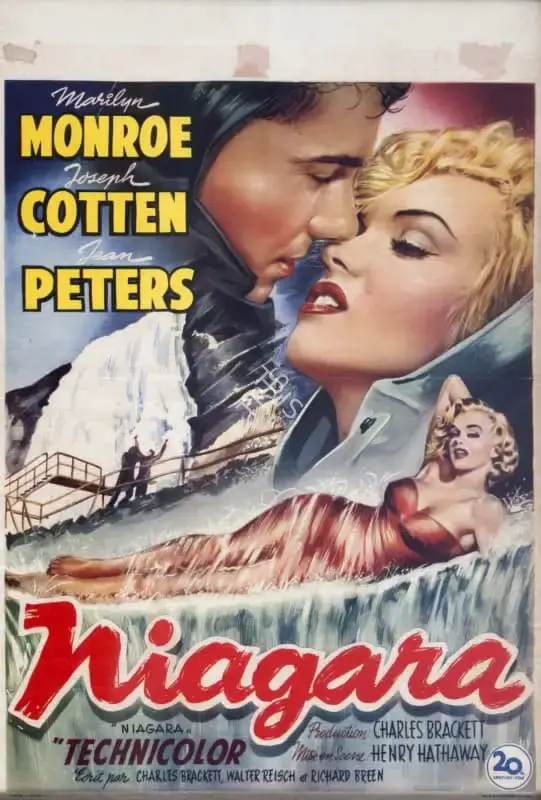 Henry Hathaway (Director), Niagara, 1953, Poster