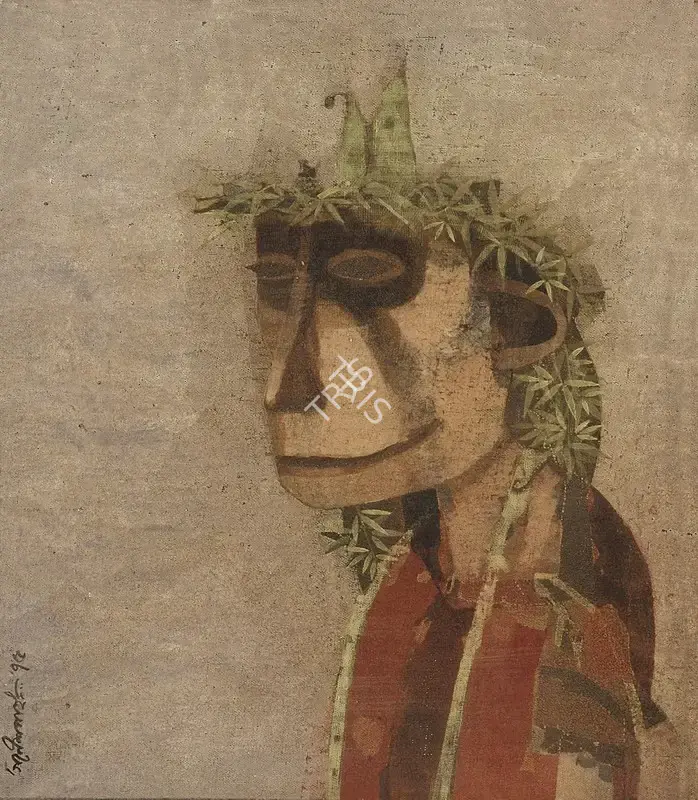 Ganesh Pyne (Artist), The Prince, 1975, Painting