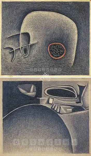 Jyoti Swaroop (Artist), Untitled, 1965, Painting