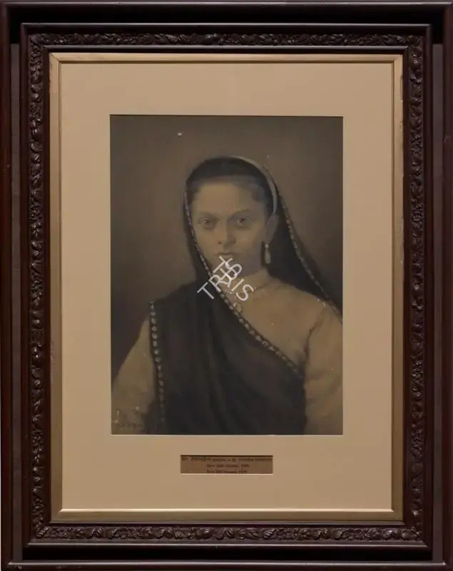 M.F. Pithawala (Artist), Bai Pirojbai Dorabji Hormusji (1881-1898), 1905, Painting