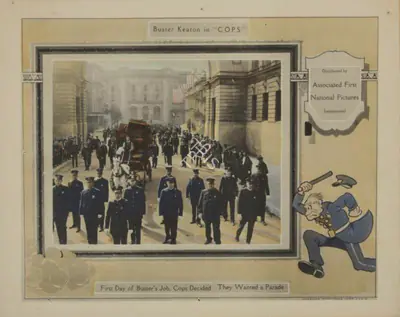 Edward F. Cline (Director), Cops, 1922, Lobby card