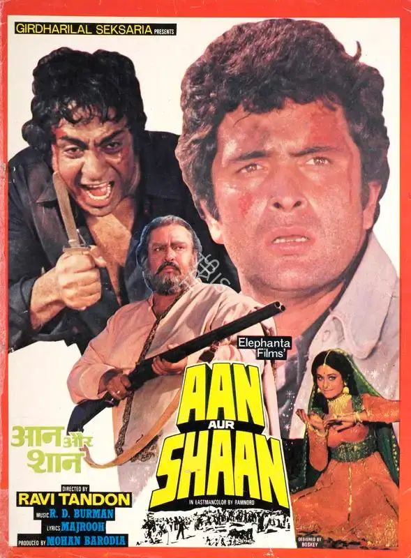 Mohan Barodia (Producer), Aan Aur Shaan, 1984, Song-Synopsis Booklet