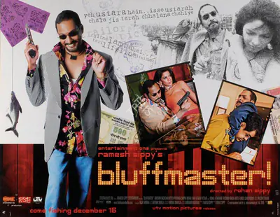 Ramesh Sippy (Producer), Bluffmaster, 2005, Lobby Card