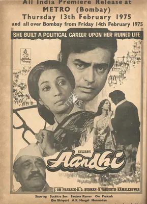 J.Om Prakash (Producer), Aandhi, 1975, Advertisement