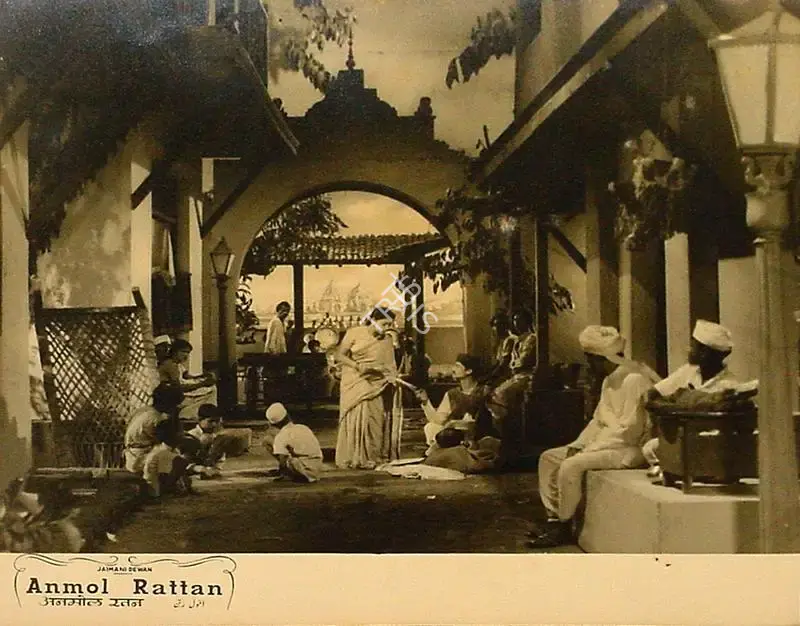 Ratanlal Nagar (Cinematographer), Anmol Rattan, 1950, Lobby Card
