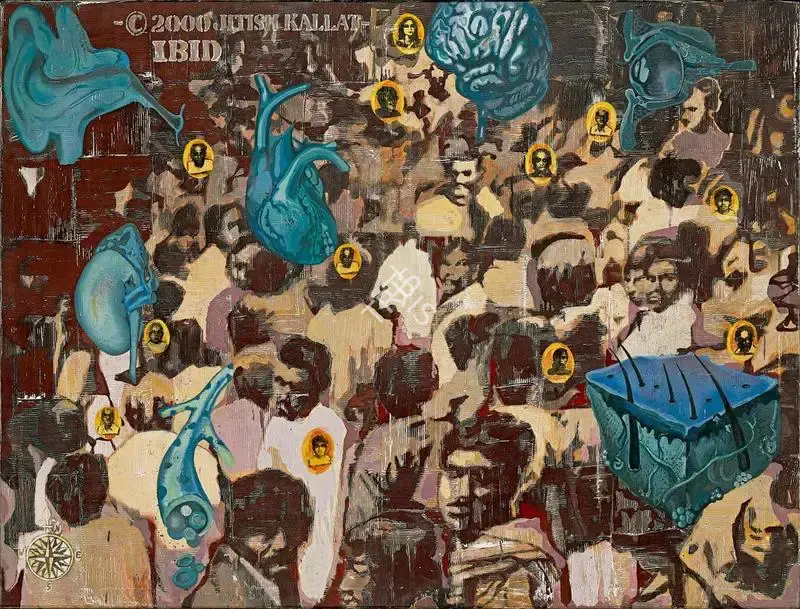 Kallat, Jitish (Artist). Ibid, 2000 | Painting, Pu.Mum/21.01.21, 2021 · Pundole