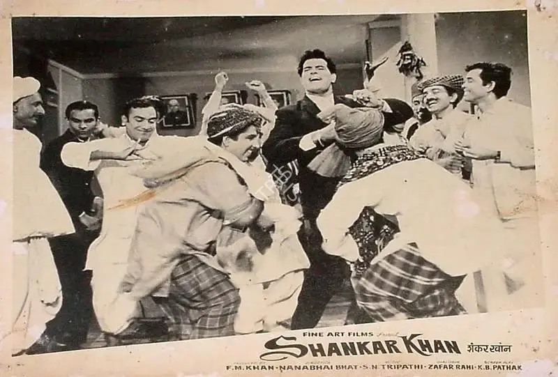 Yusuf Muljii (Cinematographer), Shankar Khan, 1966, Lobby Card
