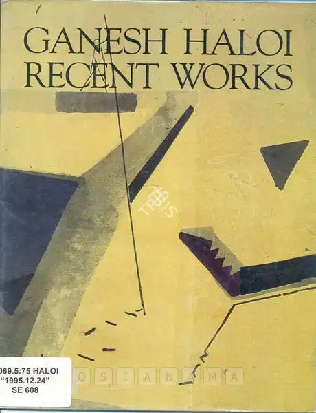 Ganesh Haloi (Artist), Ganesh Haloi, 1995, Solo Exhibition Catalogue