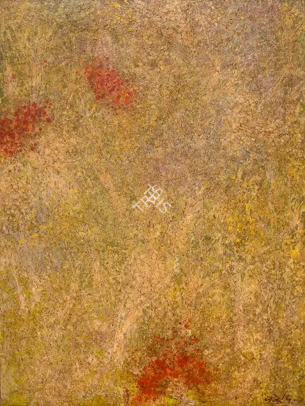 N.S. Bendre (Artist), Summer Forest, 1956, Painting