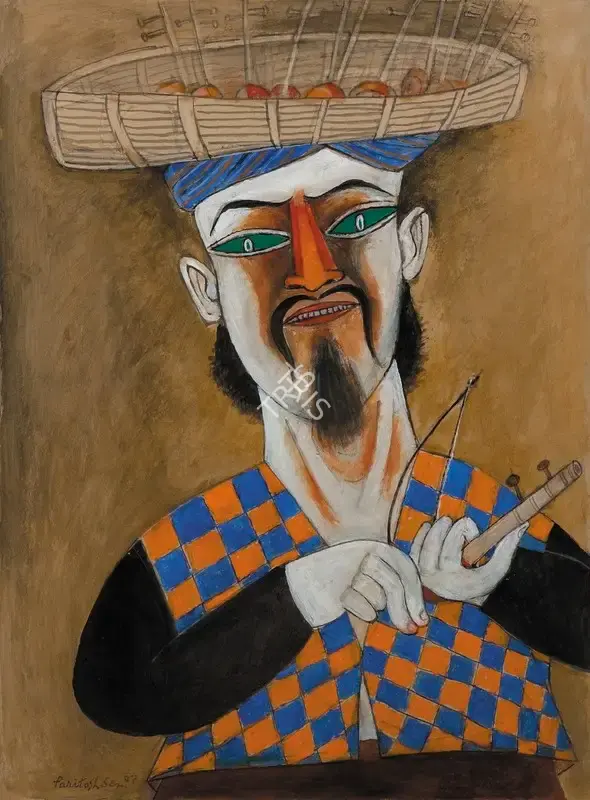 Paritosh Sen (Artist), Untitled, 1997, Painting