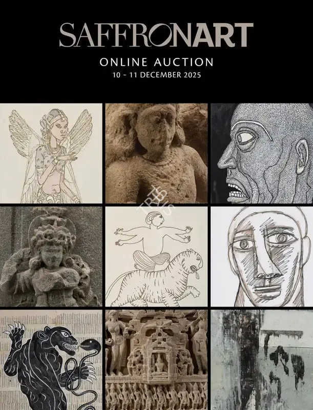 Saffronart (Auction House), Winter Online Auction, 2025, Auction Catalogue