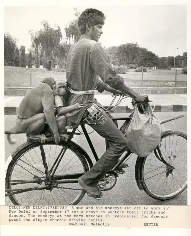 Sunil Malhotra (Photographer), Del01: New Delhi: 17Sept89, 1989, Contemporary Photograph