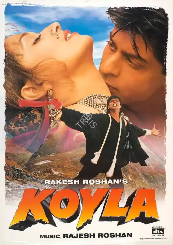 Rakesh Roshan (Producer), Koyla, 1997, Full Sheet Poster