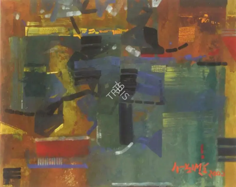 Ganesh Haloi (Artist), Untitled, 2000, Painting