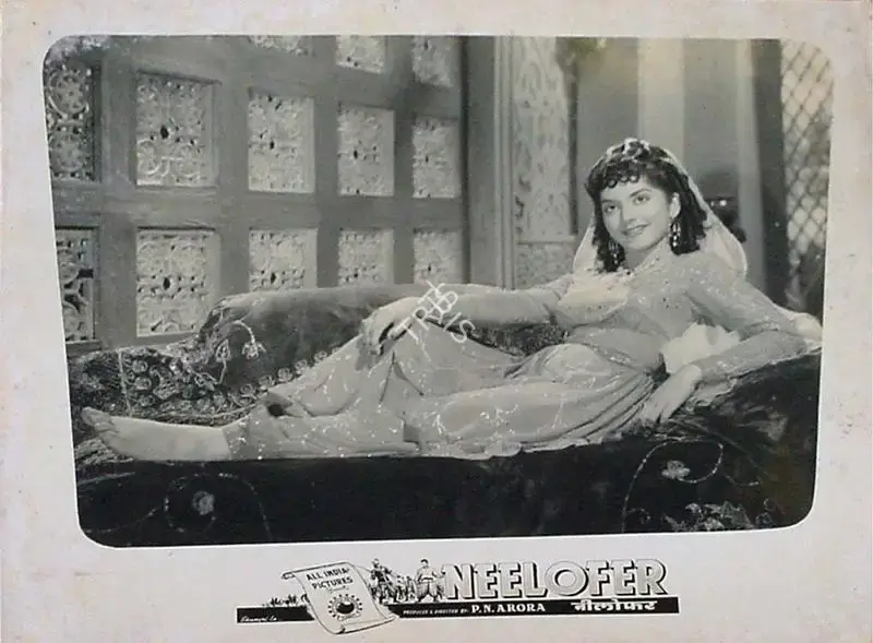 P.N. Arora (Producer), Neelofer, 1957, Lobby Card