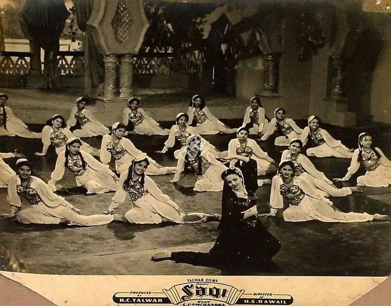 R.C. Talwar (Producer), Saqi, 1952, Lobby Card