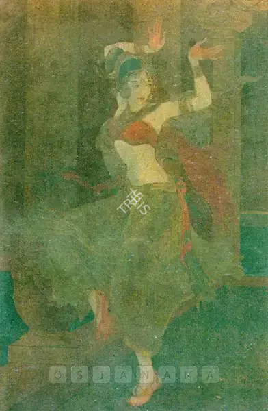 Majumdar, Kshitindranath (Artist). Urvashi, n.d. | Painting, So.Lon/08.06.00, 2000 · Sotheby's