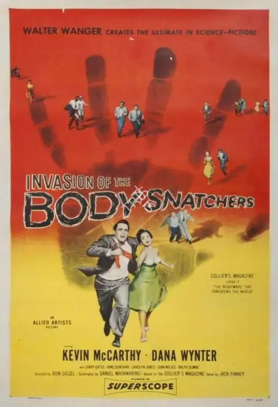 Walter Wanger (Producer), Invasion of the Body Snatchers, 1956, Poster