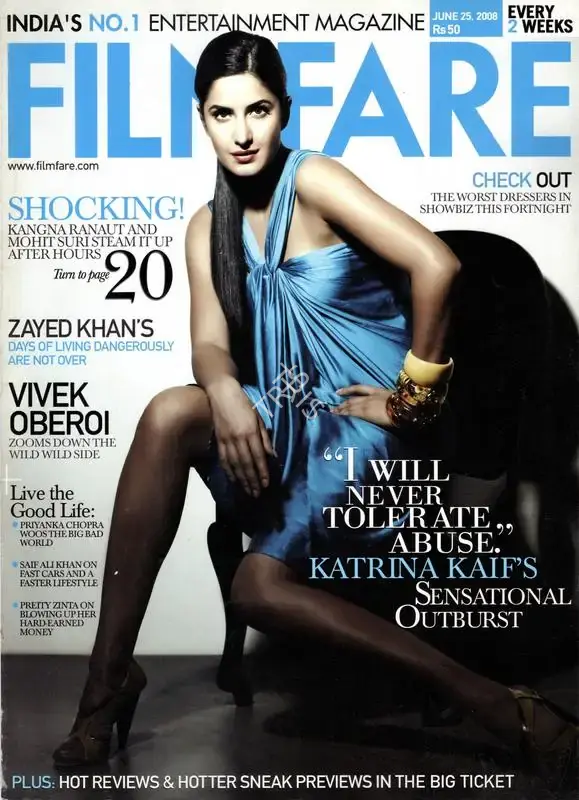 Jitesh Pillaai (Editor), Filmfare, 2008, Magazine