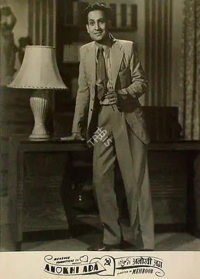 Faredoon A. Irani (Cinematographer), Anokhi Ada, 1948, Lobby Card