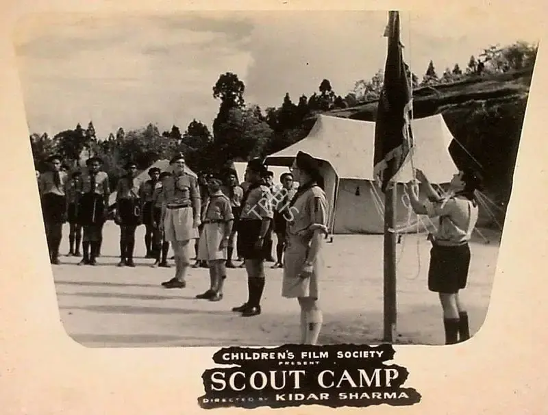 Kidar Sharma (Director), Scout Camp, 1959, Lobby Card