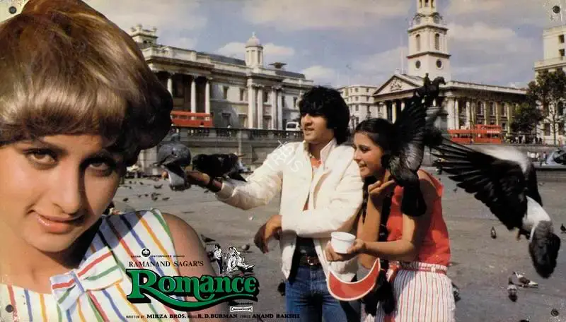 Ramanand Sagar (Producer), Romance, 1983, Lobby Card