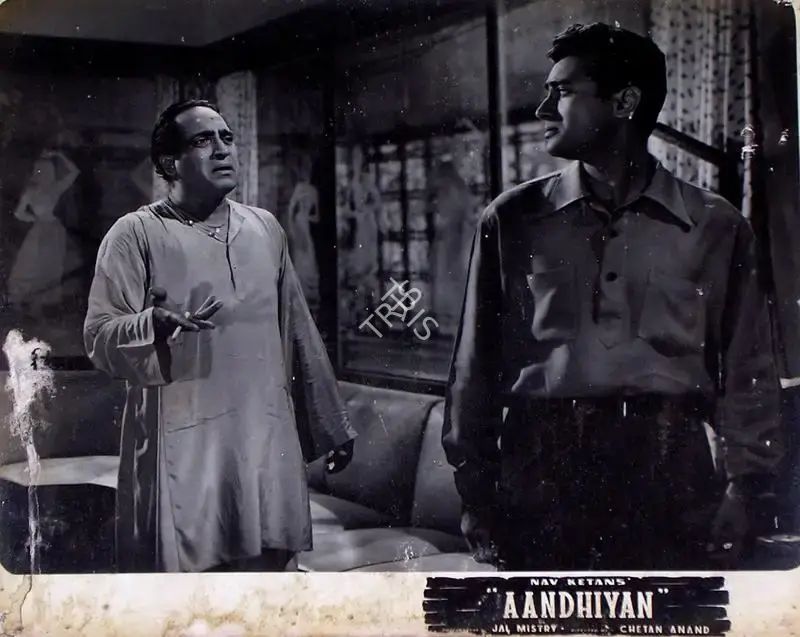 Jal Mistry (Cinematographer), Aandhiyan, 1952, Lobby Card