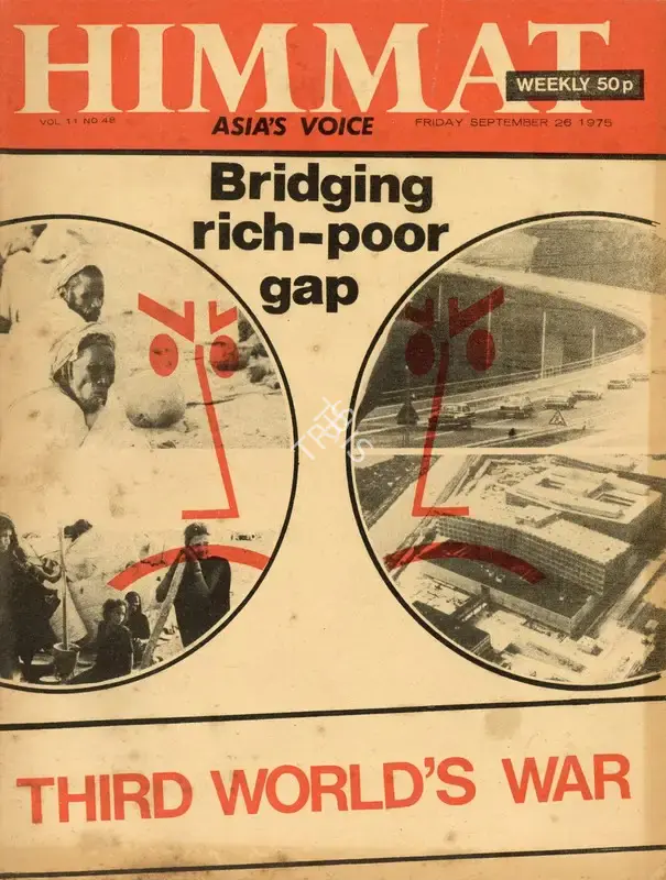 Rajmohan Gandhi (Chief Editor), Himmat, 1975, Magazine