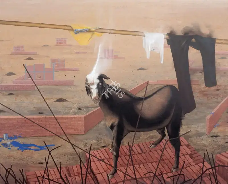 Sudhanshu Sutar (Artist), Untitled, 2009, Painting