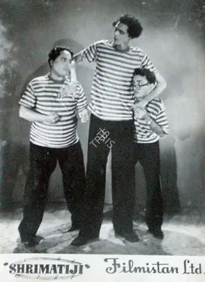 I.S. Johar (Director), Shrimatiji, 1952, Lobby Card
