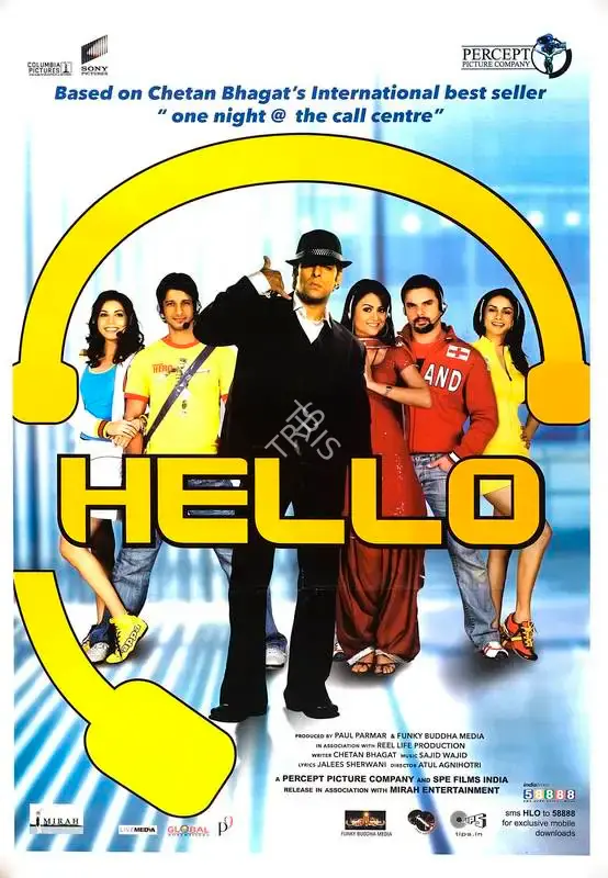 Paul Parmar (Producer), Hello, 2008, Full Sheet Poster