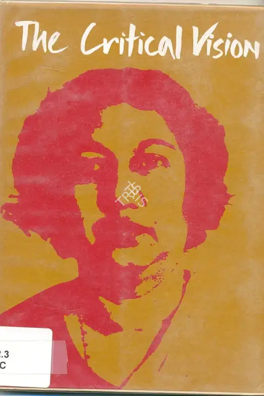 Jaya Appasamy (Author), Critical Vision, 1985, Authored Book