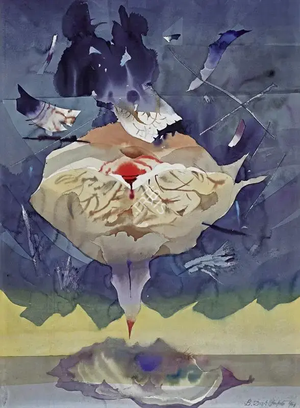 Bimal Dasgupta (Artist), Untitled, 1994, Painting