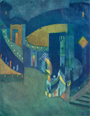 Gaganendranath Tagore (Artist), Composition, Painting