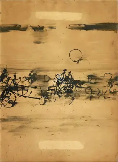 V.S. Gaitonde (Artist), Untitled, 1962, Painting