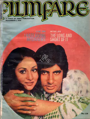B.K. Karanjia (Editor), Filmfare, 1974, Magazine