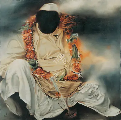 Jaideep Mehrotra (Artist), State Of The State, 1989, Painting