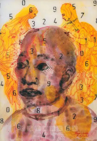 Nalini Malani (Artist), Bhupen's Friends, 2006, Painting