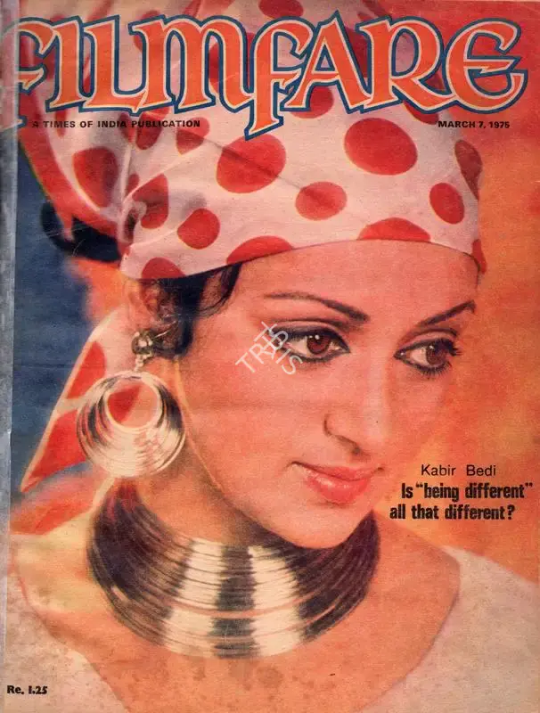 B.K. Karanjia (Editor), Filmfare, 1975, Magazine