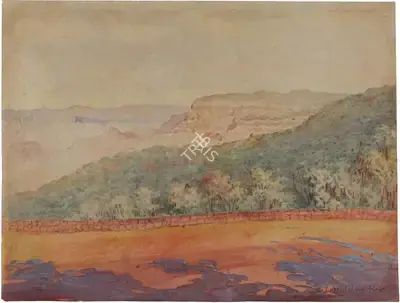 S.L. Haldankar (Artist), Untitled (Malabar Hill, Bombay), Painting