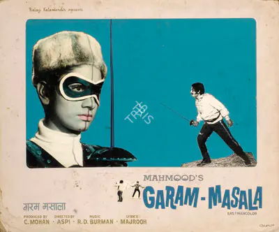 C. Mohan (Producer), Garam Masala, 1972, Showcard