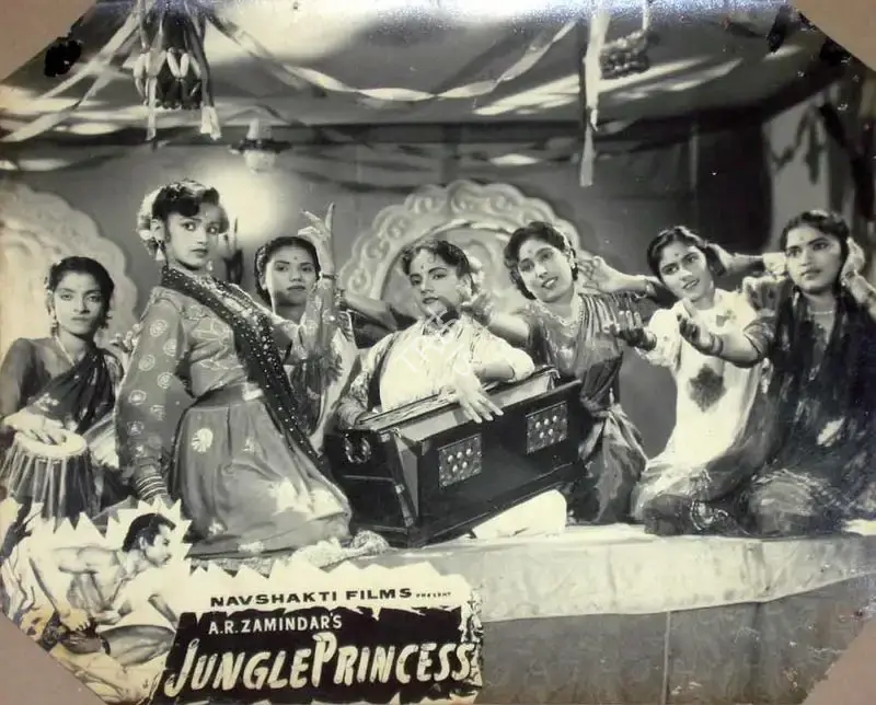 A.R. Zamindar (Director), Jungle Princess, 1958, Lobby Card