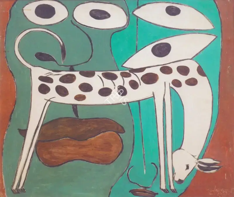 Kartick Chandra Pyne (Artist), Untitled, 1996, Painting