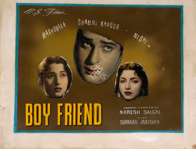 Naresh Saigal (Producer), Boy Friend, 1961, Showcard