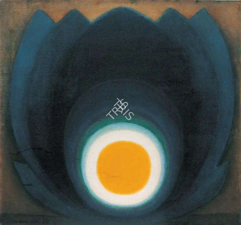 De, Biren (Artist). August '74, 1974 | Painting, De.Onl/17.02.24, 2024 · DeRivaz & Ives