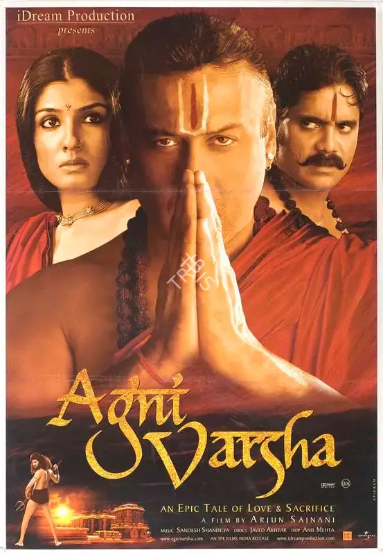 Kashish Bhatnagar (Producer), Agni Varsha, 2002, Full Sheet Poster