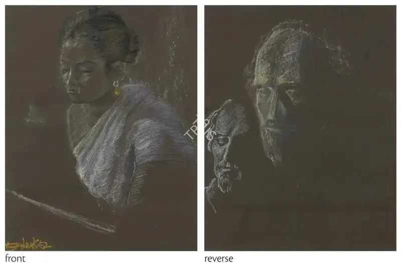 Bikash Bhattacharjee (Artist), Untitled, 1962, Painting