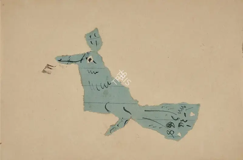 Nandalal Bose (Artist), Untitled (Bird), 1954, Painting