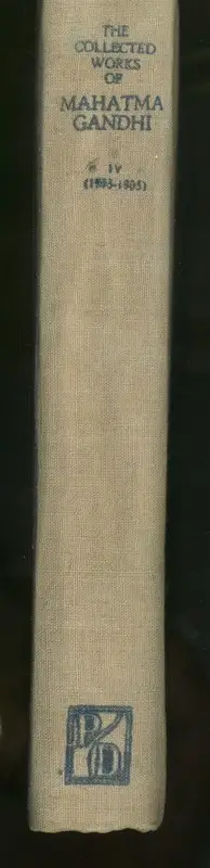 Mahatma Gandhi (Author), The Collected works of Mahatma Gandhi, 1960, Edited Book